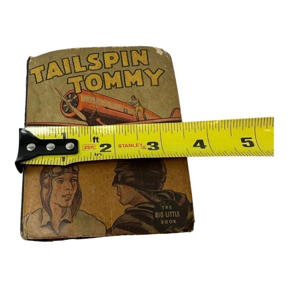 Tailspin Tommy and the Hooded Flyer 1937 Big Little Book BLB 1423 Hardback - Picture 11 of 14